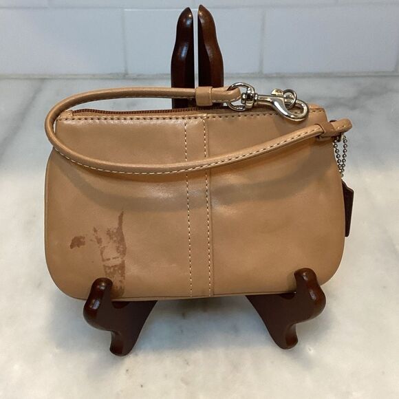 Coach Smooth Leather Clutch Wristlet - Picture 2 of 11